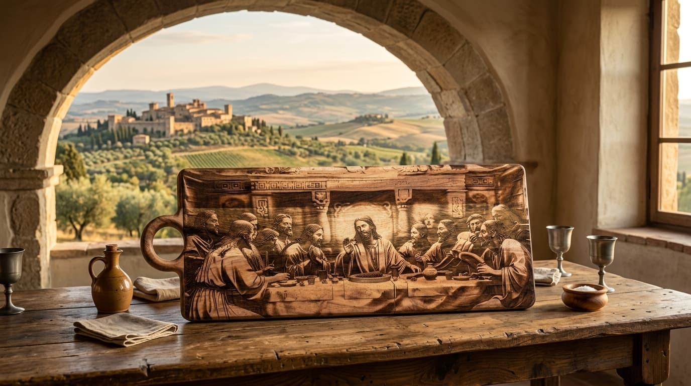 Engraved wood examples
